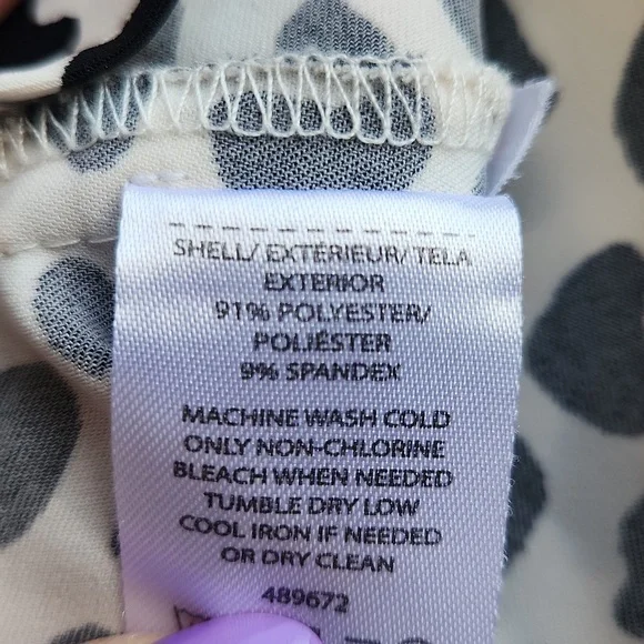 LOFT Heart Pattern Dress - Picture 12 of 12